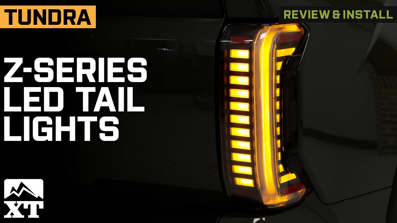 Tundra Z-Series Full LED Sequential Tail Lights with Initiation