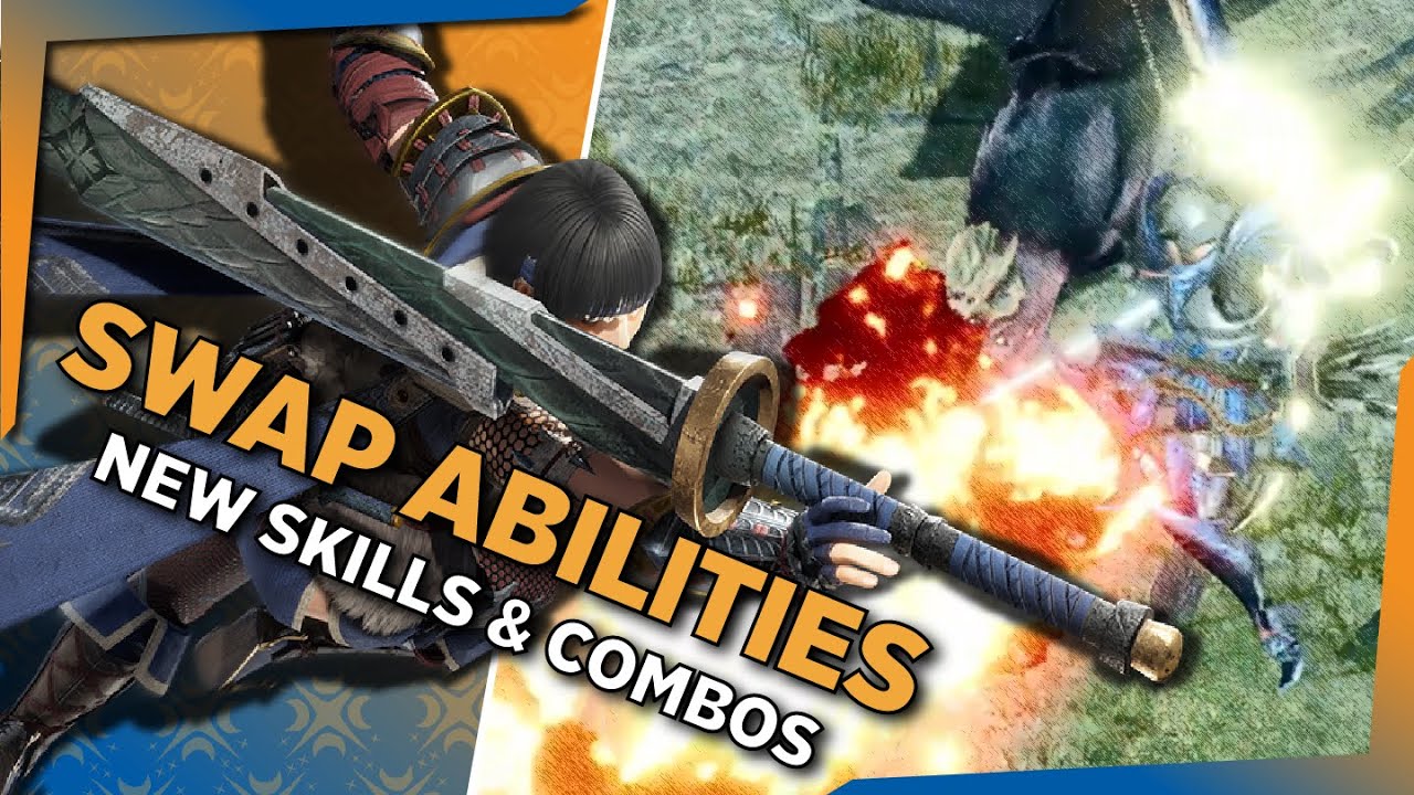 SWAP ABILITIES - BECOMING A COMBOFIEND - Monster Hunter Rise Sunbreak  - A Short Focus Piece