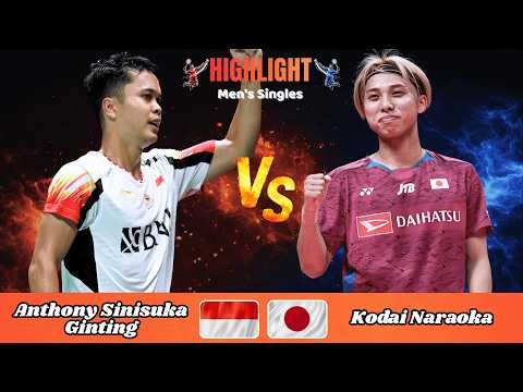 Men's Singles | Anthony Sinisuka Ginting (INA) vs Kodai Naraoka (JPN) | Badminton 2026
