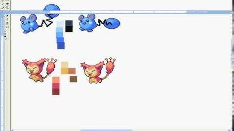 Pokemon Sprite Tutorial part 1