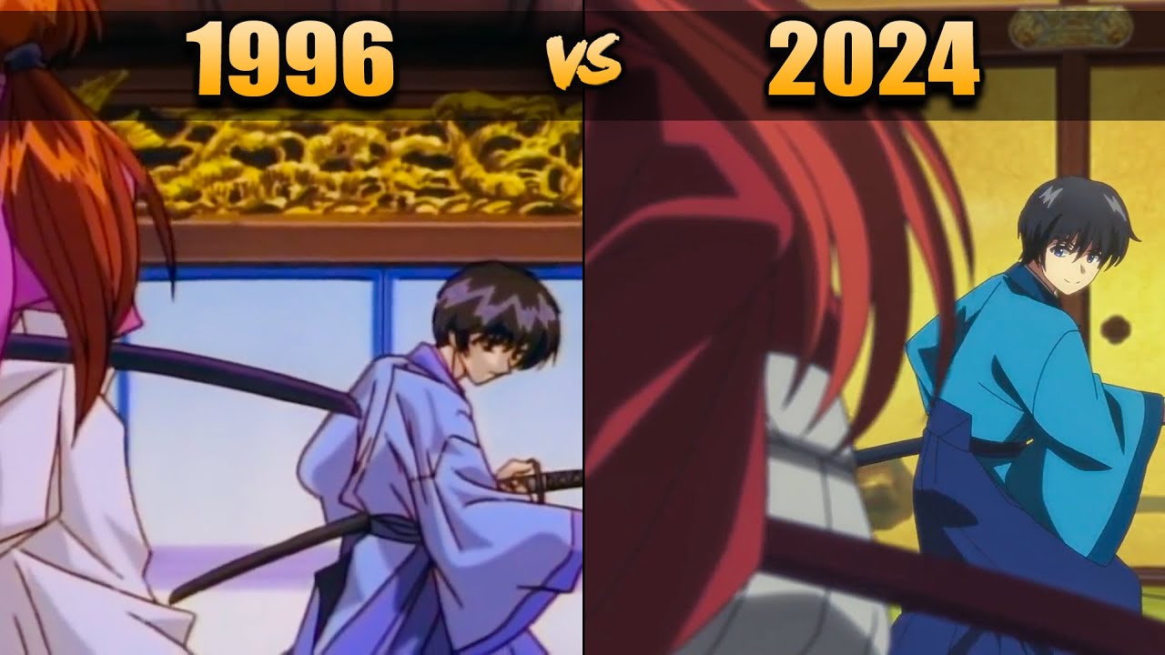 Old Vs. New (Kenshin Fights Sojiro) Rurouni Kenshin Comparison YouTube