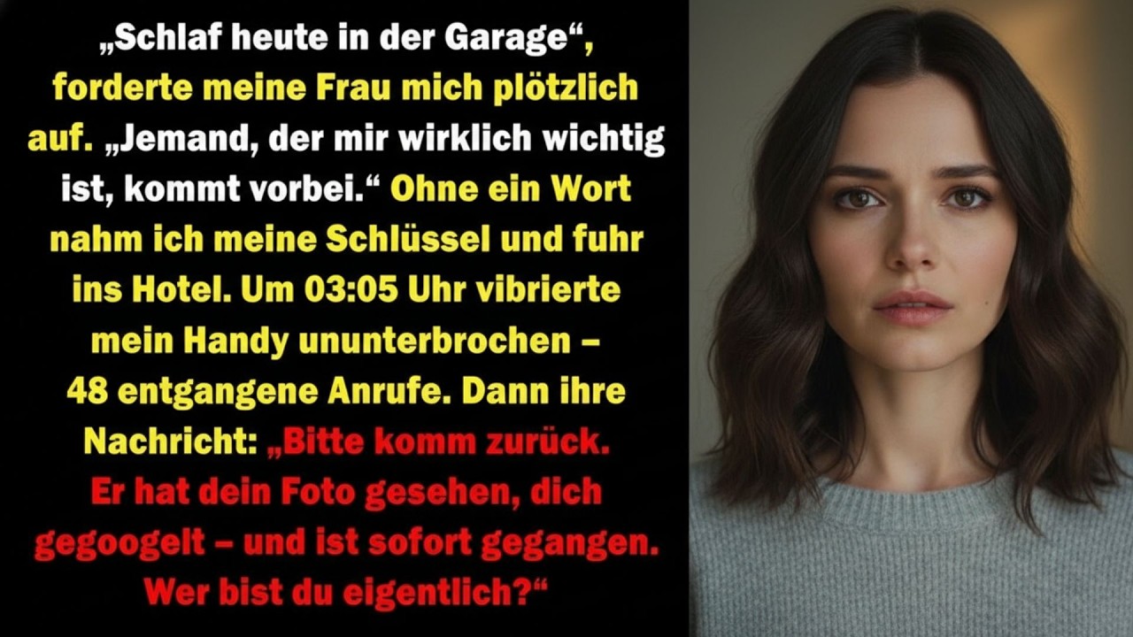 🔥Meine Frau schickte mich in die Garage – der Grund zerstörte alles🔥