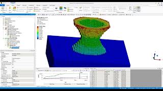 Laser powder bed fusion distortion simulation in Ansys Mechanical