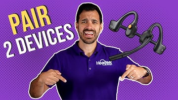 How to Connect Shokz OpenComm UC to Two Devices