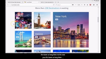 WSO #8: WP Automated Travel Website New Design