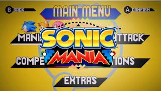 Video thumbnail of "Sonic Mania - Main Menu (Extended)"