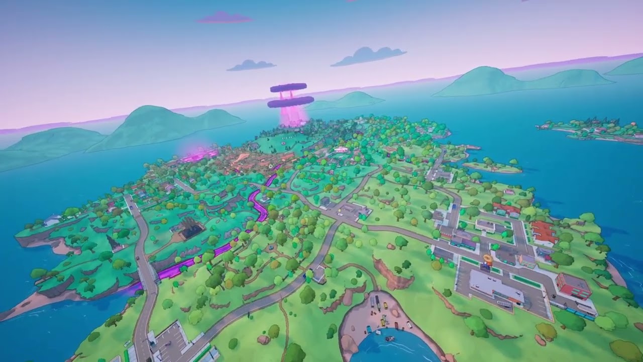 SPRINGFIELD ISLAND BEFORE THE ZERO HOUR EVENT