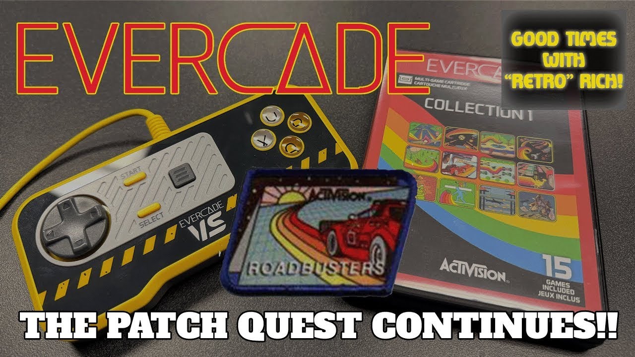 Evercade  - Patch Quest on Activision 01 (Enduro Pt. 3)! - Good Times With Retro Rich Ep. 594