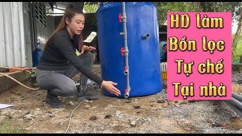 HD lắp bồn 500l xử lý nước nhiễm sắt, phèn hiệu quả / lọc nước  thiên hà #cáchlọcnước #xửlýnước