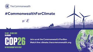 Cop26 Commonwealth Pavilion Thursday 4th November 2021 morning session