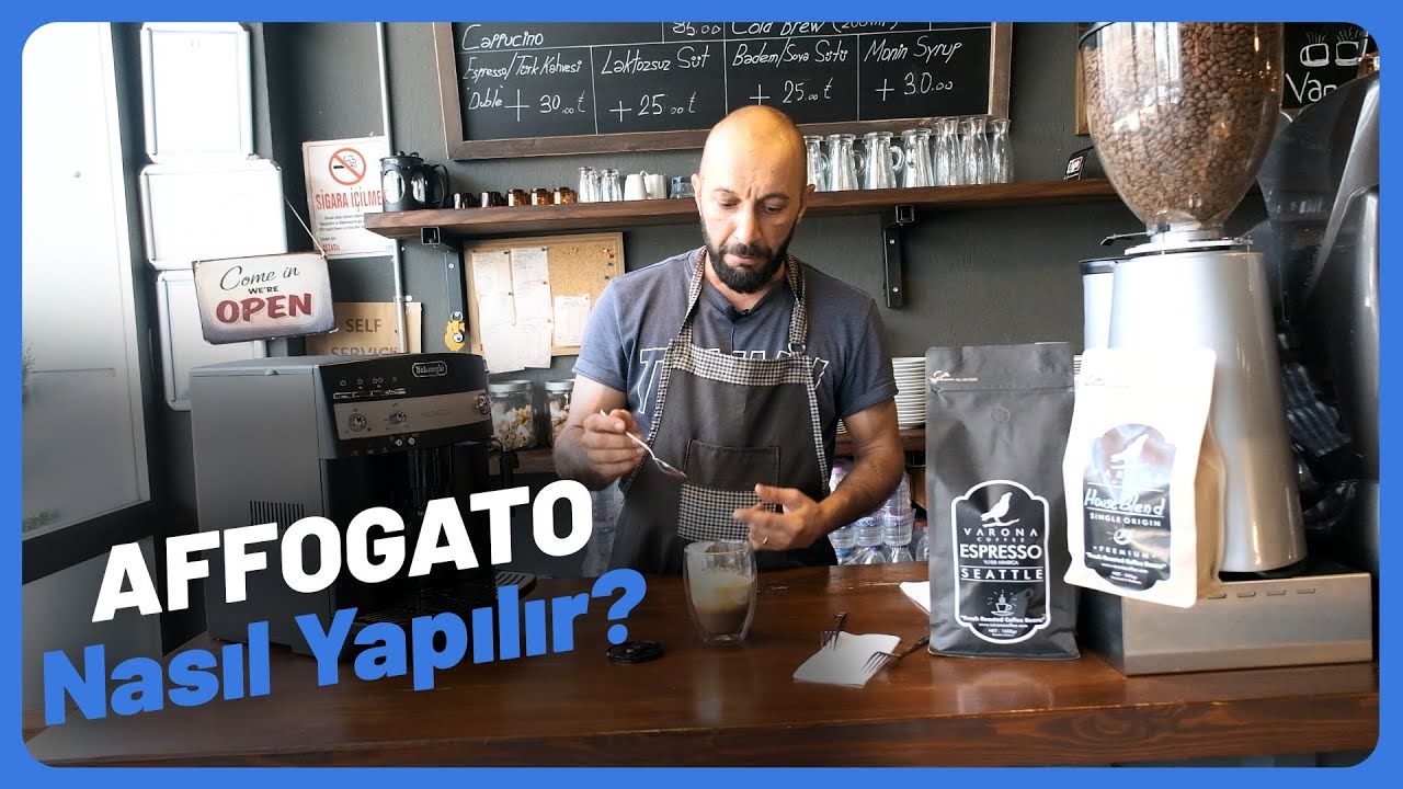 Evde Affogato Nasıl Yapılır? | Affogato Nedir? | Affogato Tarifi