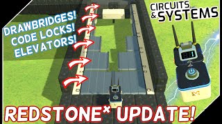 Terratech has Redstone Now - AND IT&#39;S AWESOME! | HUGE Update, Just What Terratech Needed!