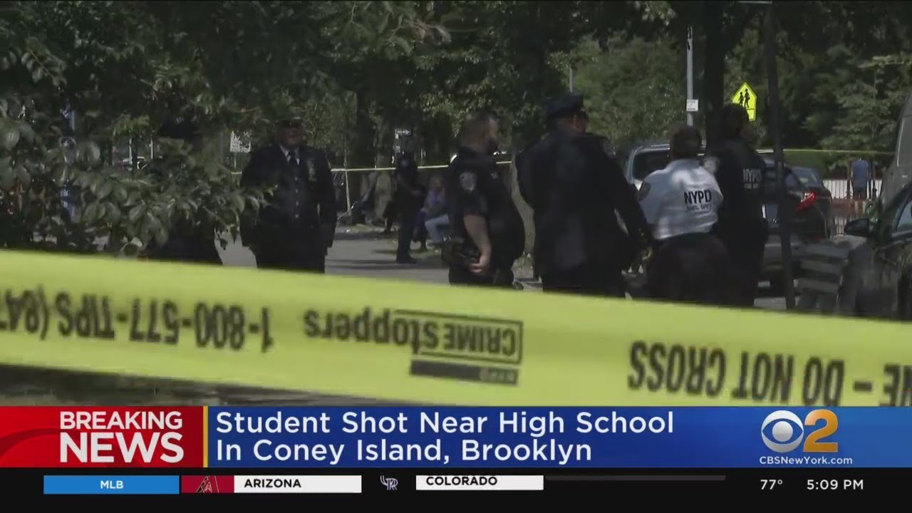Student shot near Coney Island high school YouTube