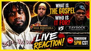 THIS GOSPEL DEBATE GOT HEATED! 🔥 Shar Ahrayahla vs Zadok Ben Israel | LIVE REACTION