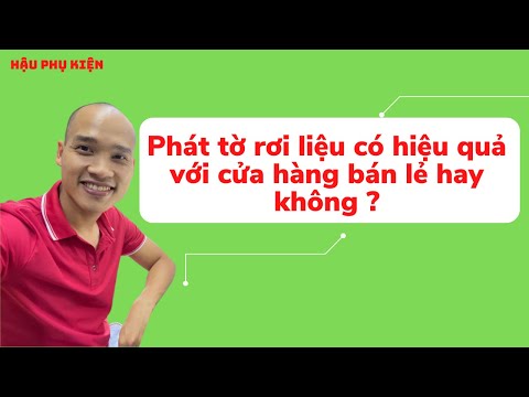 Video Phát tờ rơi liệu có hiệu quả với cửa hàng bán lẻ hay... - youtube