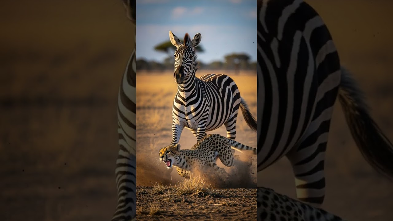 Amazing Weapons of Animals The Zebras Kick Unleashes Power 
