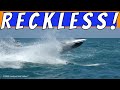 🚤🌴 RECKLESS BOATS VS HAULOVER INLET | Boating Miami