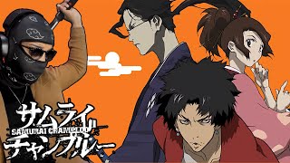 FIRST TIME WATCHING SAMURAI CHAMPLOO🔥| Samurai Champloo Episode 1| Reaction