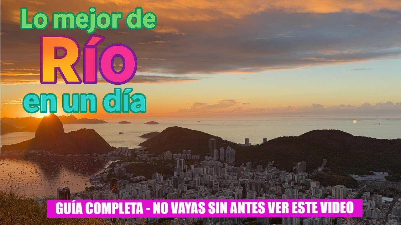 ¡Lo Mejor de Río de Janeiro en 1 Día! 🇧🇷 ¿Qué Ver y Hacer?