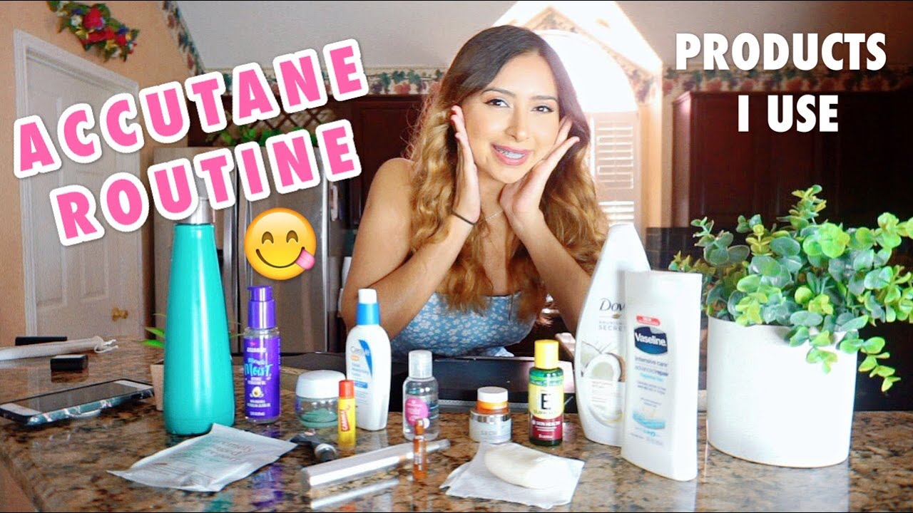 MY ACCUTANE ROUTINE! (skin, lips, & hair) YouTube