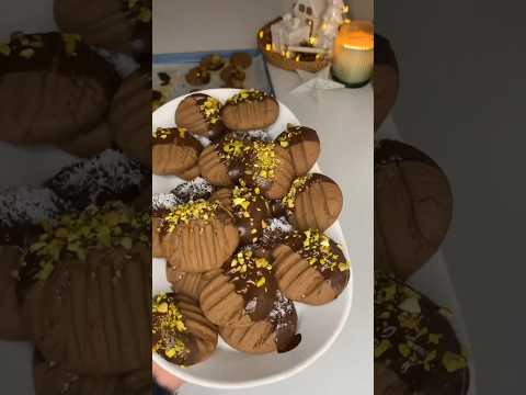 بسكويت بالشوكولاتة وجوز الهند وصفات سهلة حلويات بسكويت جوز الهند شوكلاتة 