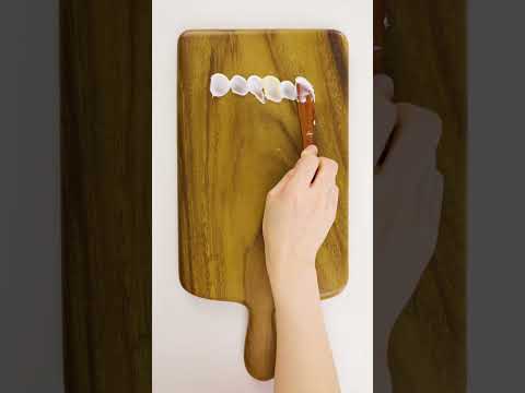 We made butter board...but not with butter...🙄