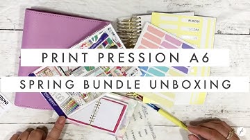 Print Pression Unboxing // Spring 2021 Bundle