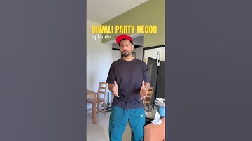 DIWALI PARTY DECOR - EPISODE- 1 #diy #art #craft #handmade #diwali #decoration #party #decor