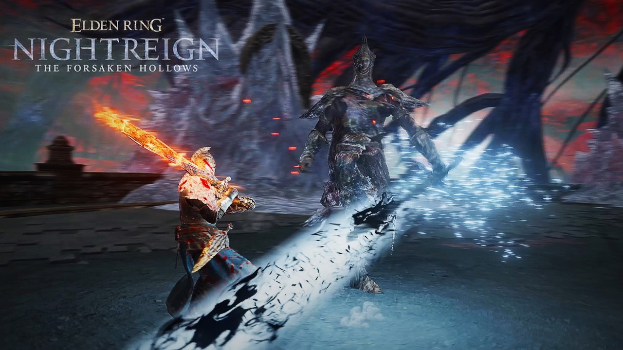Nightreign Frozen Eleum Loyce - Burn Ivory King Boss Fight