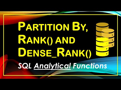 PARTITION BY, RANK()