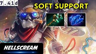 Hellscream Clockwerck Soft Support - Dota 2 Patch 7.41c Pro Pub Gameplay screenshot 5