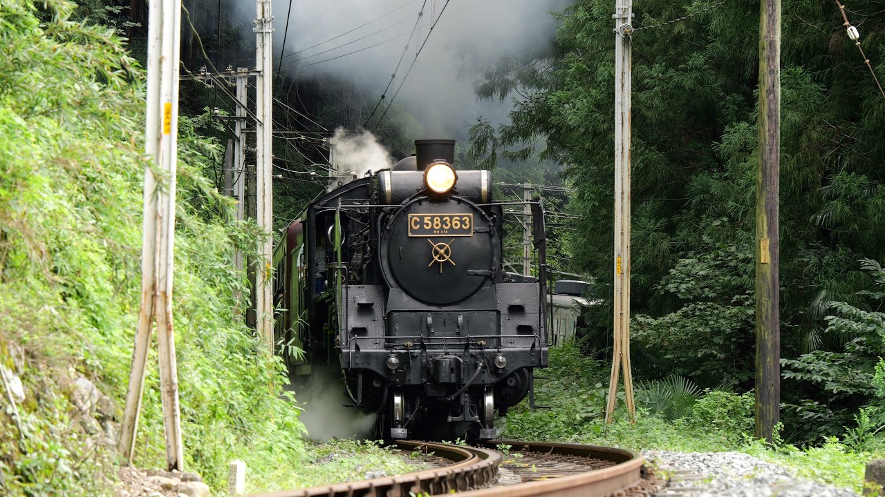 2026お盆休み】秩父鉄道 C58363「SLパレオエクスプレス」他 浦山口駅