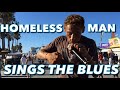 AMAZINGLY TALENTED HOMELESS MAN PUTS ON A SHOW || TALENT AT THE BEACH