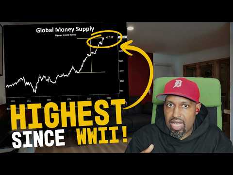 $121 TRILLION Printed: The Chart That Should TERRIFY You 📈💵 #Bitcoin #Macro #BTC