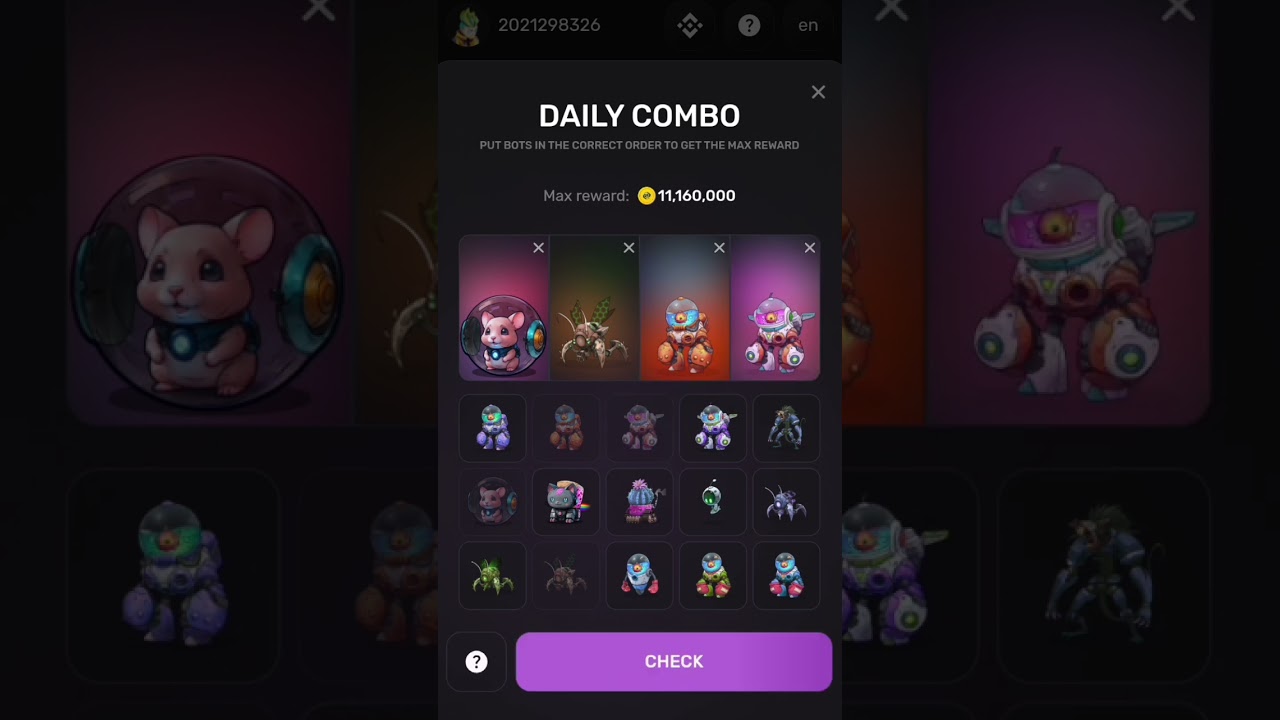 Pixel Tap Daily Combo Cards || 12 July 2024