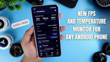 DISPLAY FPS COUNTER + TEMPERATURE ON ANY ANDROID PHONE