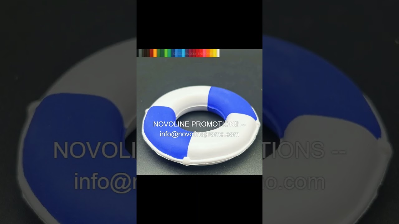 Custom Lifebuoy Stress Ball for Corporate Giveaways 