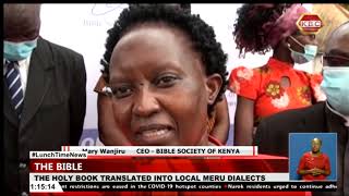 St Luke Bible translated into local Meru dialects