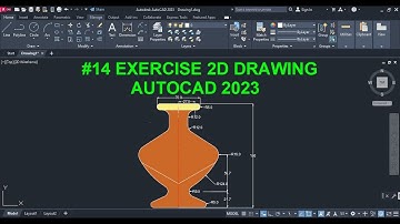AutoCAD 2D Exercise #14 - A Quick & Easy Guide