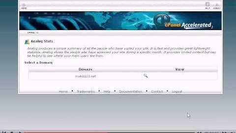 How to view your website stats in cPanel