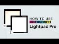 How to use the artograph lightpad pro light box