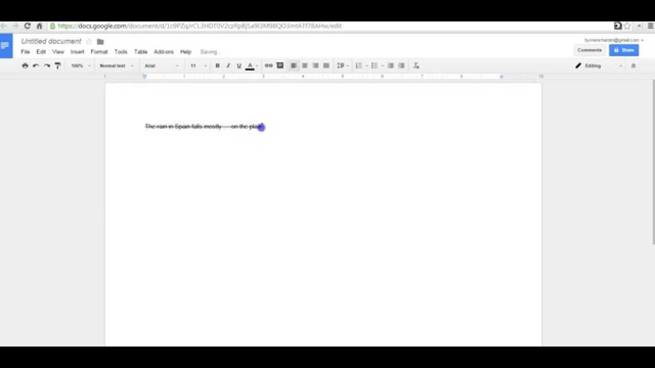 google docs mac equations shortcuts