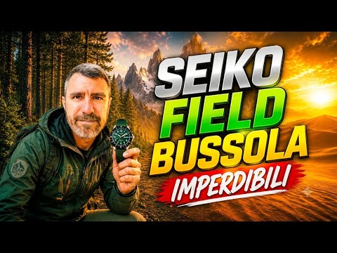 Nuovi Seiko Field Bussola: Imperdibili! 