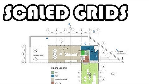 Learn Revit in 5 minutes: Different  Grids