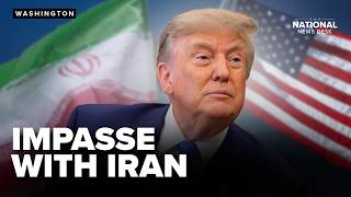 NO PROGRESS | Trump says no negotiations are playing out with Iran