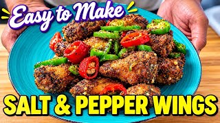 You HAVE to Make These Salt and Pepper Chicken Wings IMMEDIATELY!