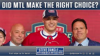 Did The Montreal Canadiens Make The "Wright" Choice When They Drafted Slafkovsky?