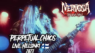 NERVOSA - Perpetual Chaos, Live Helsinki, Finlandia 2023