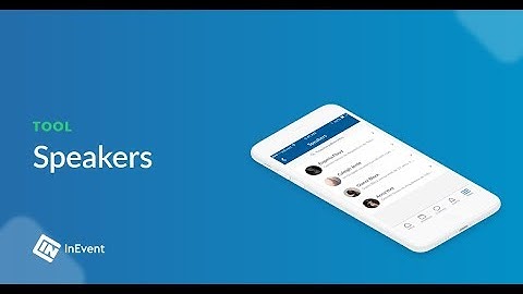 How to add speakers to your event | How to InEvent