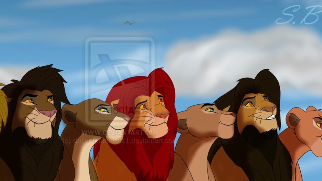 Lion King: Tojo,Malka,Simba,Nala,Chumvi,Tama,Kula's tribute